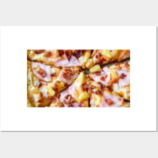 Pineapple Pizza Posters and Art